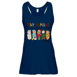 Tiny Humans Are My Favorite Nicu Nurse Christmas Nurse Ladies Essential Flowy Tank