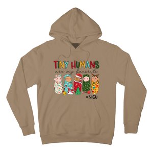 Tiny Humans Are My Favorite Nicu Nurse Christmas Nurse Hoodie