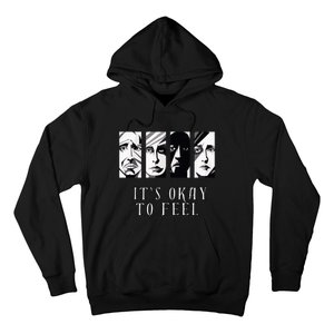 Tal Health Awareness Its Okay To Feel Emotion Four Faces Hoodie