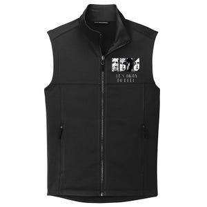 Tal Health Awareness Its Okay To Feel Emotion Four Faces Collective Smooth Fleece Vest