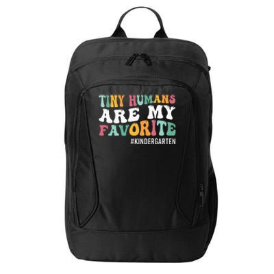 Tiny Humans Are My Favorite Funny Teaching Kindergarten City Backpack