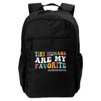 Tiny Humans Are My Favorite Funny Teaching Kindergarten Daily Commute Backpack