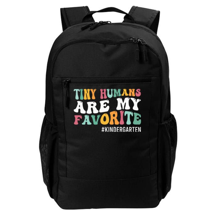 Tiny Humans Are My Favorite Funny Teaching Kindergarten Daily Commute Backpack