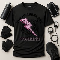 The Heavens Are Roaring Christian Cooling Performance Crew T-Shirt