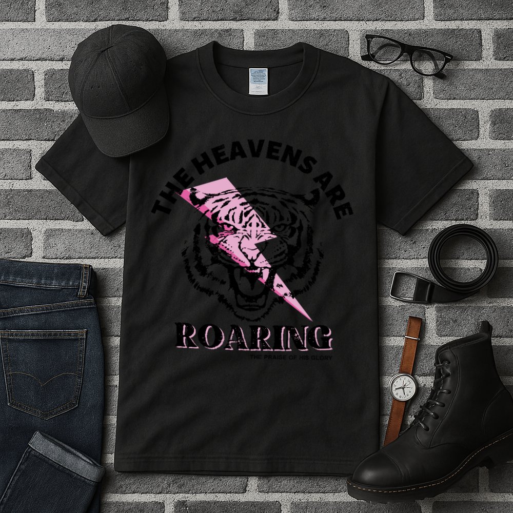 The Heavens Are Roaring Christian Tall T-Shirt