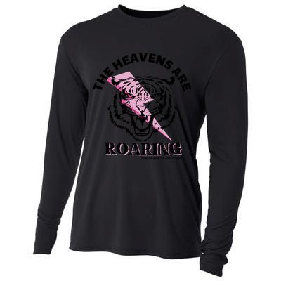 The Heavens Are Roaring Christian Cooling Performance Long Sleeve Crew