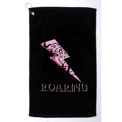 The Heavens Are Roaring Christian Golf Towel