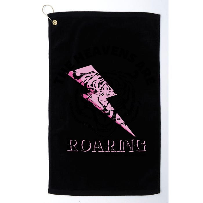 The Heavens Are Roaring Christian Golf Towel