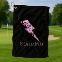The Heavens Are Roaring Christian Golf Towel