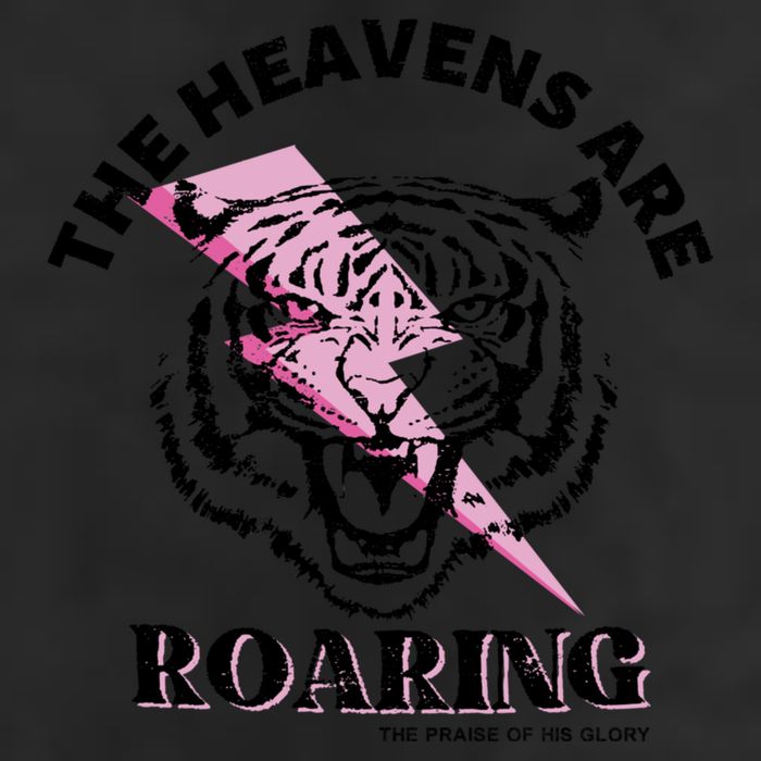 The Heavens Are Roaring Christian Golf Towel