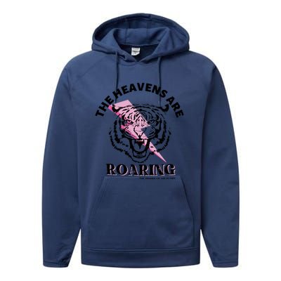 The Heavens Are Roaring Christian Performance Fleece Hoodie