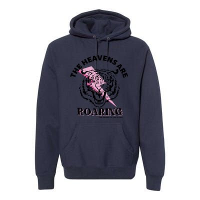 The Heavens Are Roaring Christian Premium Hoodie