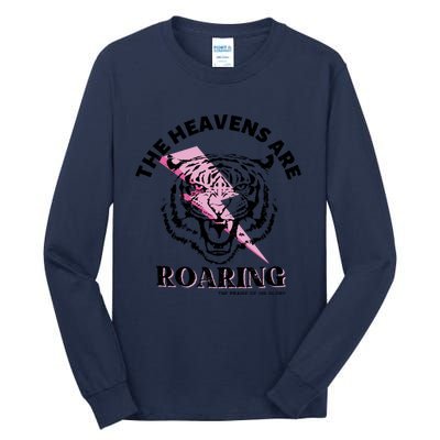 The Heavens Are Roaring Christian Tall Long Sleeve T-Shirt