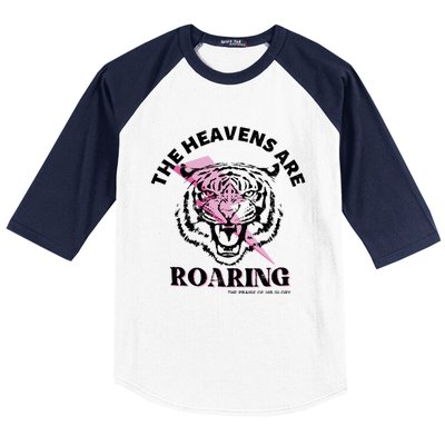 The Heavens Are Roaring Christian Baseball Sleeve Shirt