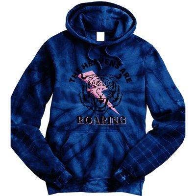 The Heavens Are Roaring Christian Tie Dye Hoodie