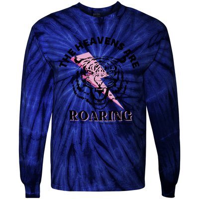 The Heavens Are Roaring Christian Tie-Dye Long Sleeve Shirt