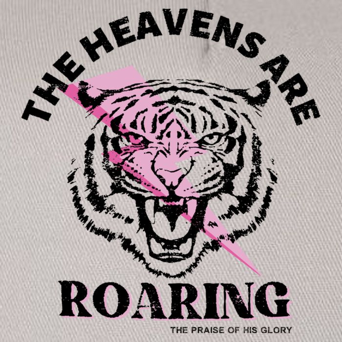 The Heavens Are Roaring Christian Flat Bill Trucker Hat
