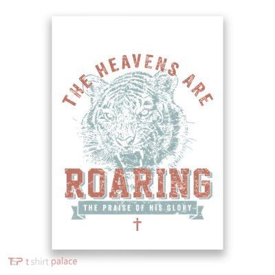 The Heavens Are Roaring Tiger Poster