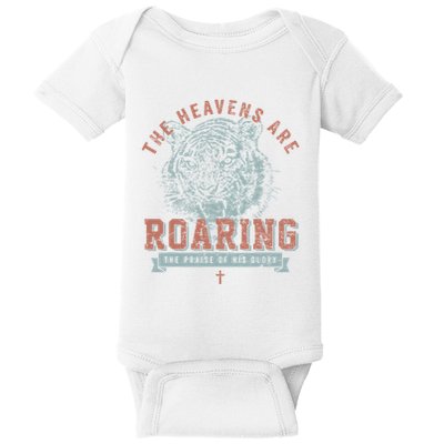 The Heavens Are Roaring Tiger Baby Bodysuit