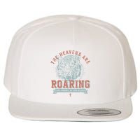 The Heavens Are Roaring Tiger Wool Snapback Cap