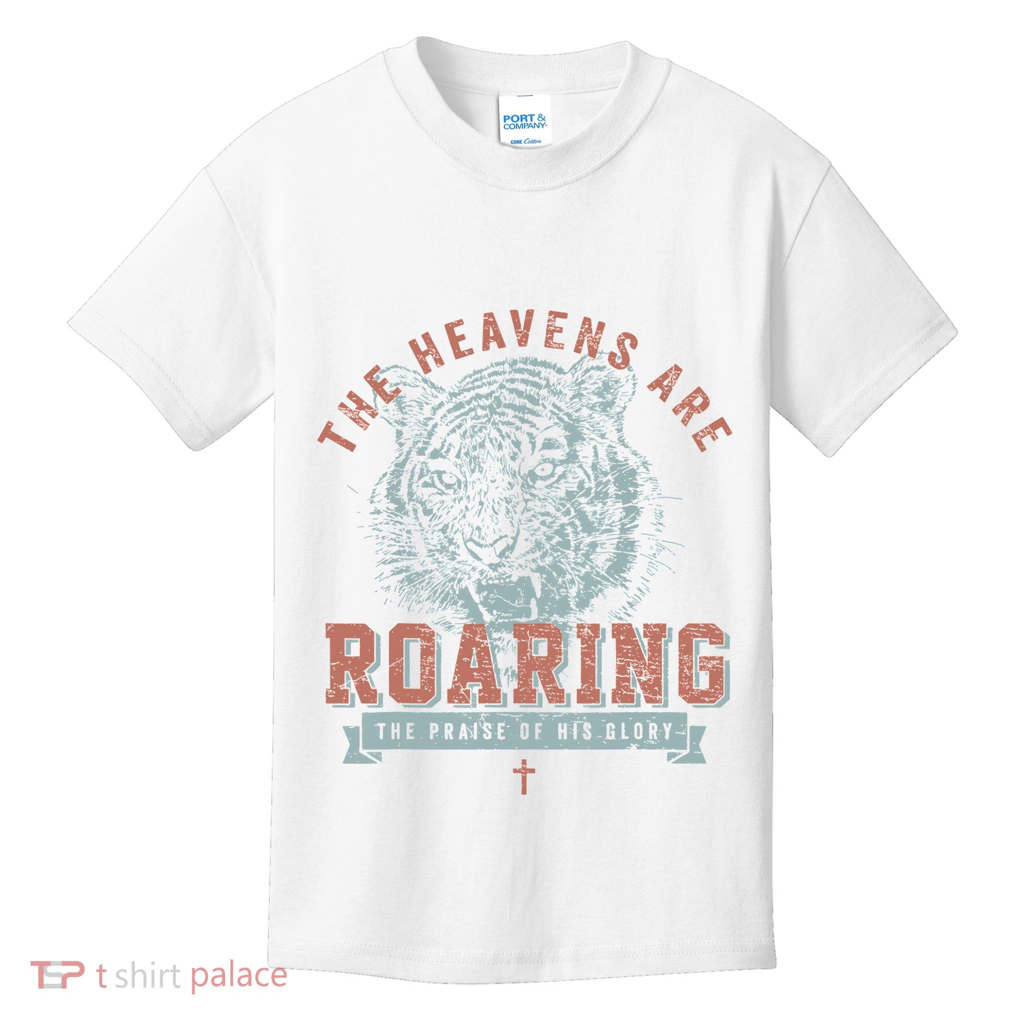 The Heavens Are Roaring Tiger Kids T-Shirt