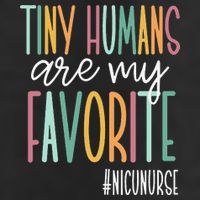 Tiny Humans Are My Favorite NICU Nurse Adult Drive Performance Visor