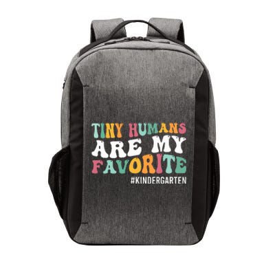 Tiny Humans Are My Favorite Funny Teaching Kindergarten Vector Backpack