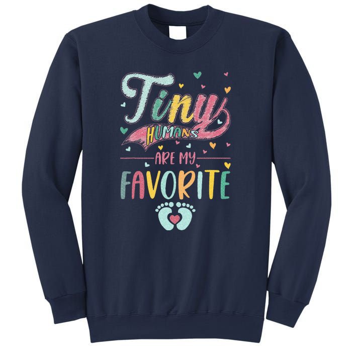 Tiny Humans Are My Favorite NICU Nurse Sweatshirt