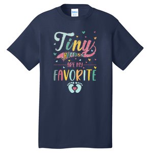 Tiny Humans Are My Favorite NICU Nurse Tall T-Shirt