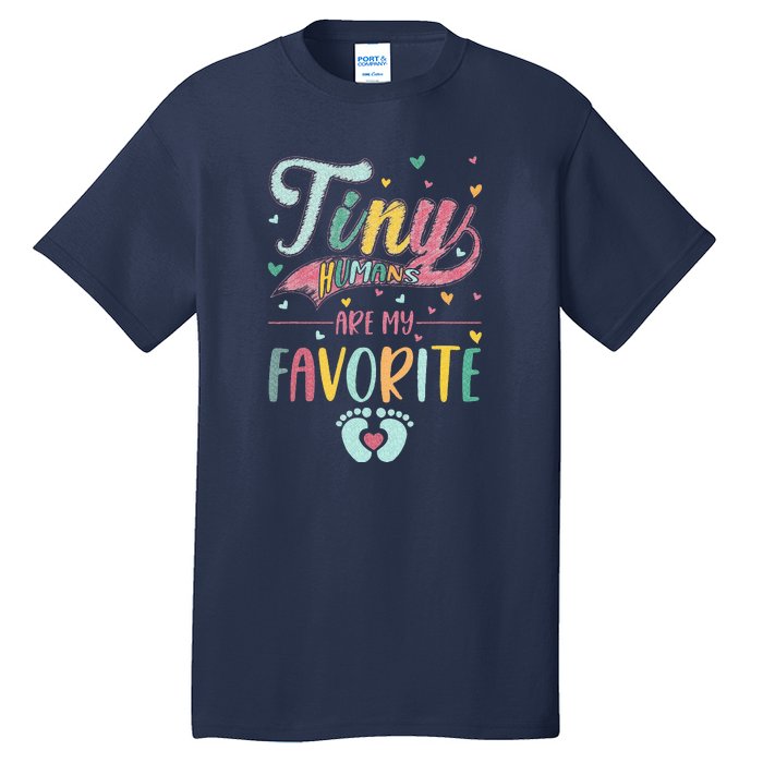 Tiny Humans Are My Favorite NICU Nurse Tall T-Shirt