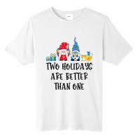 Two Holidays Are Better Than One Christmas Hanukkah Jewish Tall Fusion ChromaSoft Performance T-Shirt