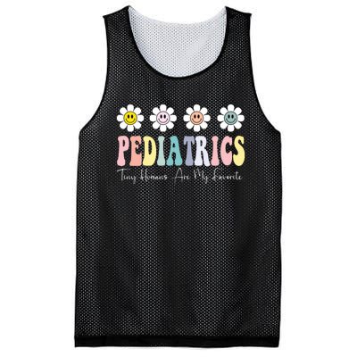 Tiny Humans Are My Favorite Pediatrics Nicu Peds Nurse Long Sleeve Mesh Reversible Basketball Jersey Tank