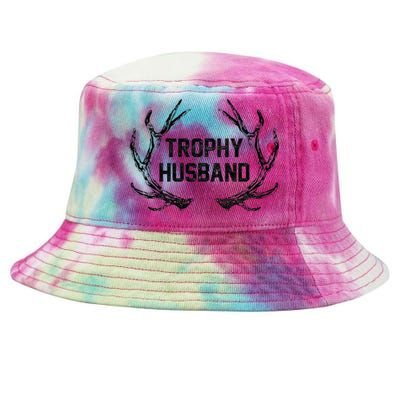 Trophy Husband Antler Tie-Dyed Bucket Hat