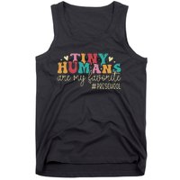 Tiny Humans Are My Favorite Preschool Teacher Tank Top