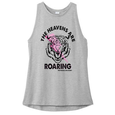 The Heavens Are Roaring Christian Ladies PosiCharge Tri-Blend Wicking Tank