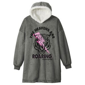 The Heavens Are Roaring Christian Hooded Wearable Blanket