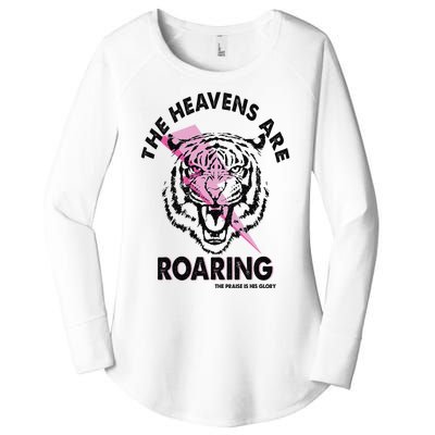 The Heavens Are Roaring Christian Women's Perfect Tri Tunic Long Sleeve Shirt