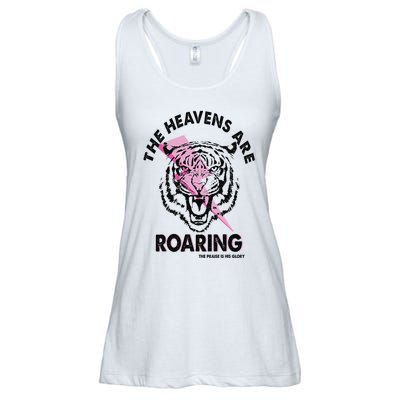 The Heavens Are Roaring Christian Ladies Essential Flowy Tank