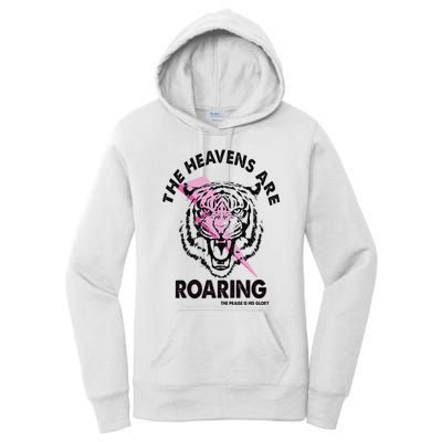 The Heavens Are Roaring Christian Women's Pullover Hoodie