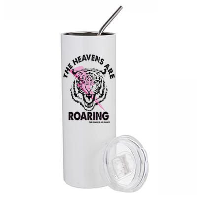 The Heavens Are Roaring Christian Stainless Steel Tumbler