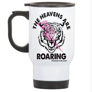 The Heavens Are Roaring Christian Stainless Steel Travel Mug