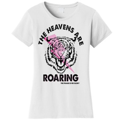 The Heavens Are Roaring Christian Women's T-Shirt