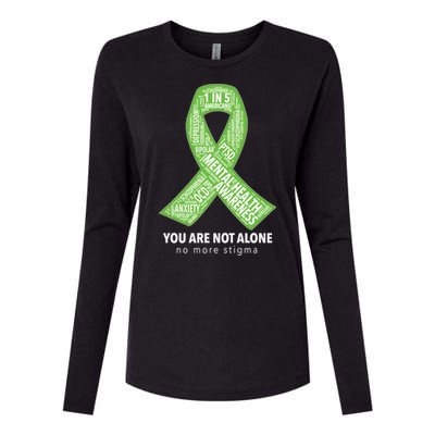 Tal Health Awareness Ribbon Word Cloud Gift Womens Cotton Relaxed Long Sleeve T-Shirt