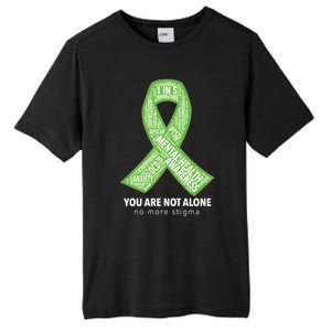 Tal Health Awareness Ribbon Word Cloud Gift Tall Fusion ChromaSoft Performance T-Shirt