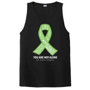 Tal Health Awareness Ribbon Word Cloud Gift PosiCharge Competitor Tank