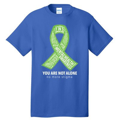 Tal Health Awareness Ribbon Word Cloud Gift Tall T-Shirt