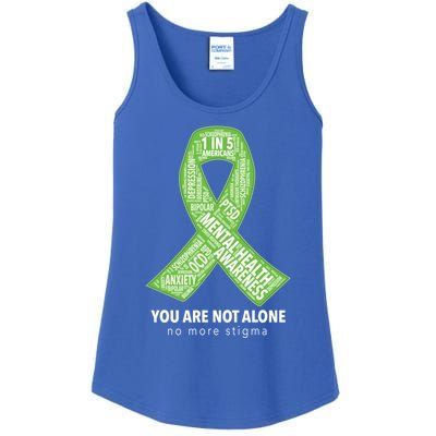 Tal Health Awareness Ribbon Word Cloud Gift Ladies Essential Tank