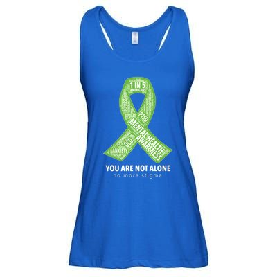 Tal Health Awareness Ribbon Word Cloud Gift Ladies Essential Flowy Tank