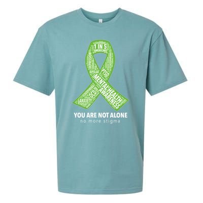 Tal Health Awareness Ribbon Word Cloud Gift Sueded Cloud Jersey T-Shirt