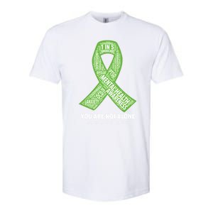 Tal Health Awareness Ribbon Word Cloud Gift Softstyle CVC T-Shirt